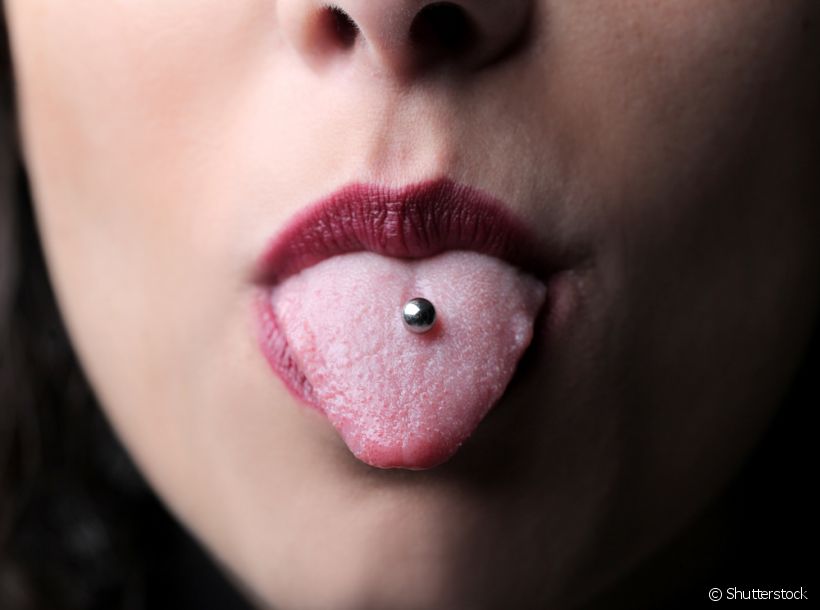 Piercing: 5 riscos desse acessório para a saúde bucal