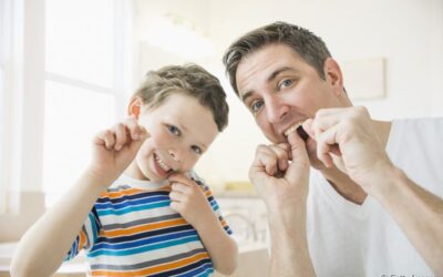 A importância do fio dental no kit de higiene bucal da criança