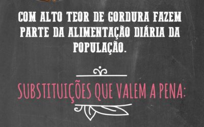 Reeducação alimentar: 6 mudanças de alimentos que valem a pena